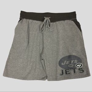 NFL NY Jets Shorts Mens XL Grey Gray Sleepwear